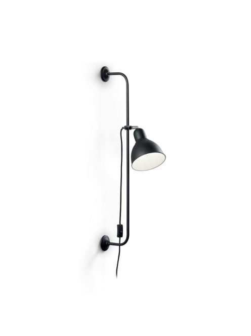 Ideal Lux Fali lámpa SHOWER AP1 NERO 179643