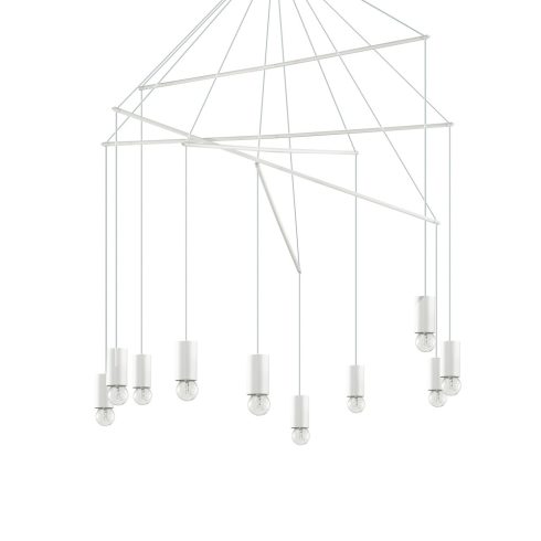 Ideal Lux Csillár POP SP10 BIANCO 186801