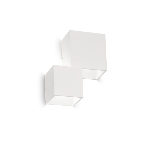Ideal Lux Kültéri fali lámpa RUBIK AP2 BIANCO 4000K 187358