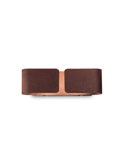 Ideal Lux Fali lámpa CLIP AP2 SMALL CORTEN 187365