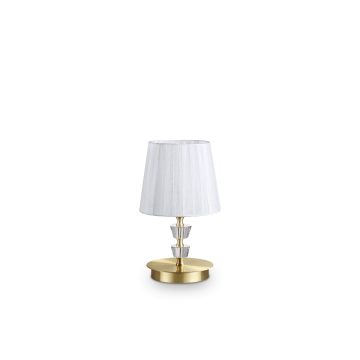   Ideal Lux Asztali lámpa PEGASO TL1 SMALL OTTONE SATINATO 197753