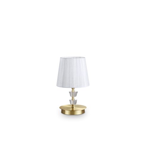 Ideal Lux Asztali lámpa PEGASO TL1 SMALL OTTONE SATINATO 197753
