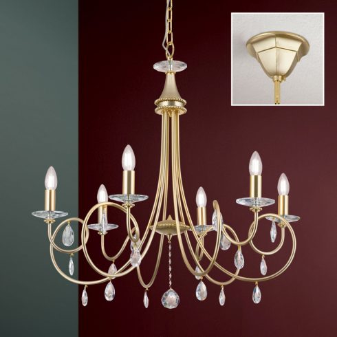 Orion Csillár OR1670-6 gold-matt GIADA 201792