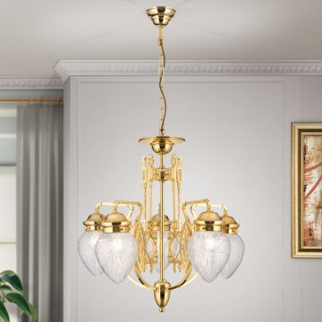   Orion Csillár OR 1440-5 gold-411 klar-Schliff BUDAPEST 202256