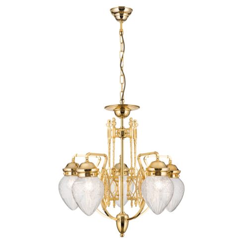 Orion Csillár OR 1440-5 gold-411 klar-Schliff BUDAPEST 202256