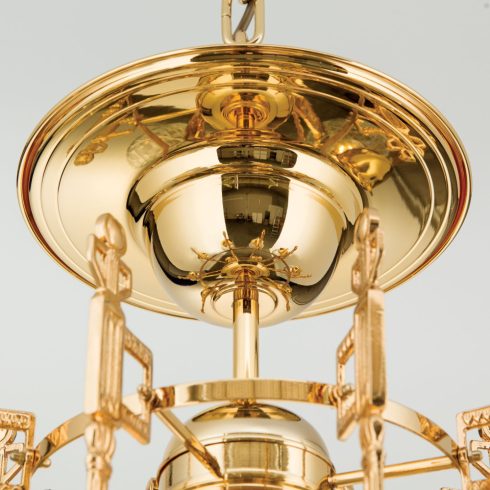 Orion Csillár OR 1440-8+4+1 gold-411 klar-Schliff      BUDAPEST 202270