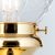 Orion Asztali lámpa OR 4-732 gold-411 klar-Schliff BUDAPEST 202355