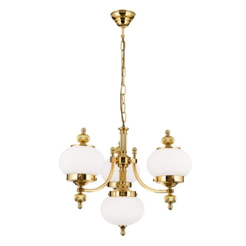 Orion Csillár OR 1319-3+1 MS-328 opal matt WIENER NOSTALGIE 204991