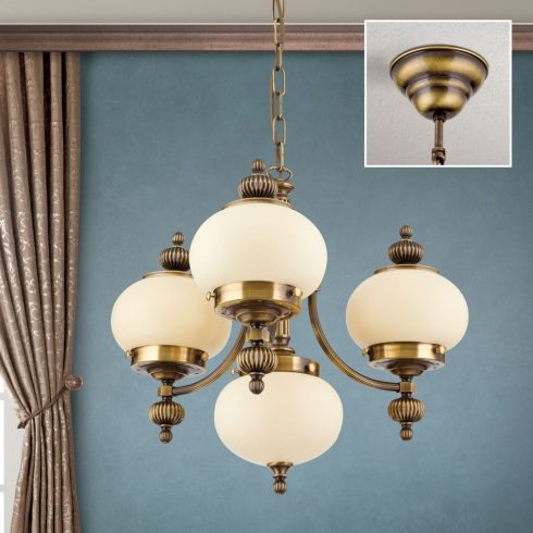 Orion Csillár OR 1319-3+1 Patina-328 champ matt WIENER NOSTALGIE 205004