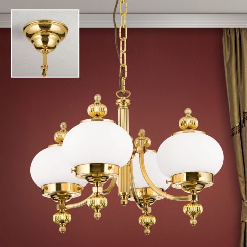 Orion Csillár OR 1319-4 MS-328 opal matt WIENER NOSTALGIE 205028