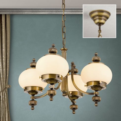 Orion Csillár OR 1319-4 Patina-328 champ matt WIENER NOSTALGIE 205035