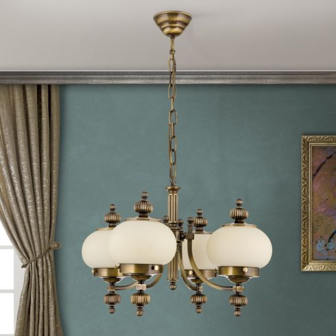 Orion Csillár OR 1319-4 Patina-328 champ matt WIENER NOSTALGIE 205035