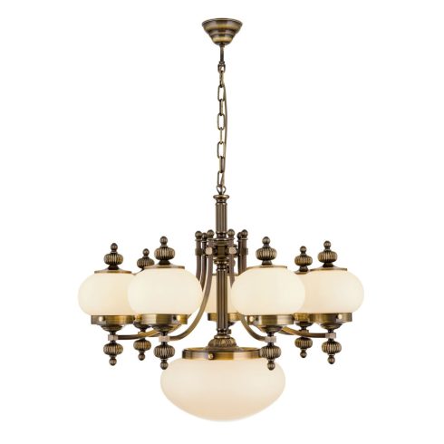 Orion Csillár OR 1319-7+1 Patina-328, 330 champ matt WIENER NOSTALGIE 205097