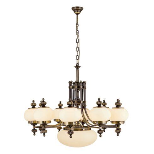 Orion Csillár OR 1319-10+1 Patina-328, 337 champ matt WIENER NOSTALGIE 205127