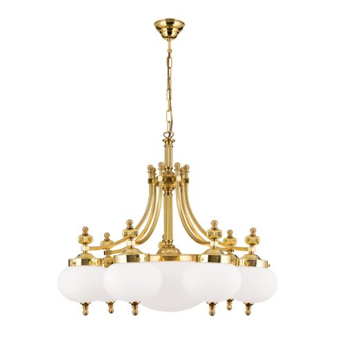 Orion Csillár OR 1320-7+1 MS-328, 330 opal matt WIENER NOSTALGIE 205394