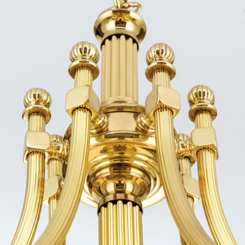 Orion Csillár OR 1320-7+1 MS-328, 330 opal matt WIENER NOSTALGIE 205394