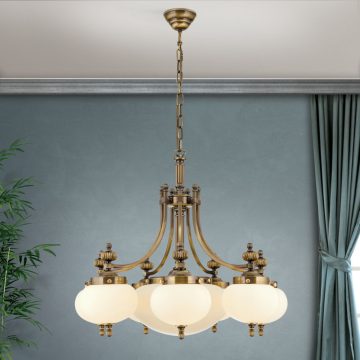   Orion Csillár OR 1320-7+1 Patina-328, 330 champ matt WIENER NOSTALGIE 205400