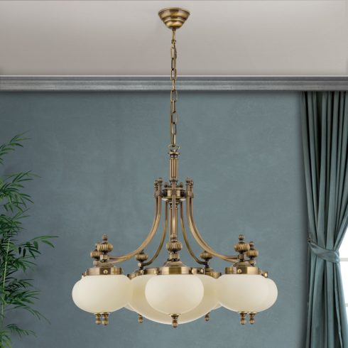 Orion Csillár OR 1320-7+1 Patina-328, 330 champ matt WIENER NOSTALGIE 205400