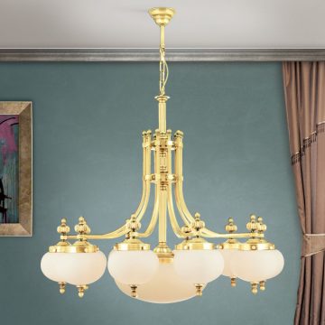   Orion Csillár OR 1320-10+1 MS-328, 337 opal matt WIENER NOSTALGIE 205424