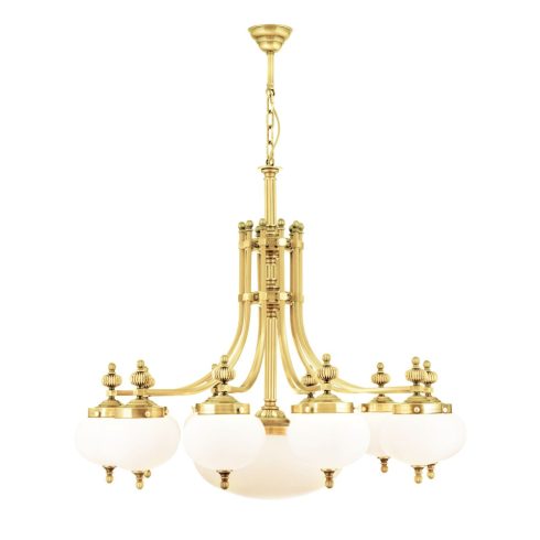 Orion Csillár OR 1320-10+1 MS-328, 337 opal matt WIENER NOSTALGIE 205424