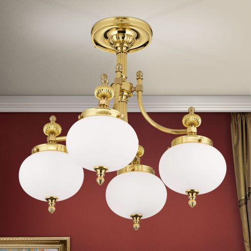 Orion Csillár OR 1321-4 MS-328 opal matt WIENER NOSTALGIE 205851