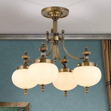   Orion Csillár OR 1321-4 Patina-328 champ matt WIENER NOSTALGIE 205905