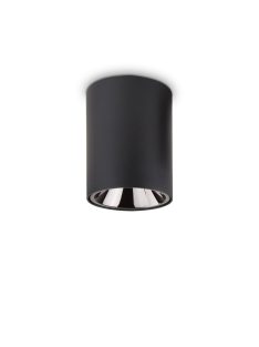 Ideal Lux Mennyezeti lámpa NITRO 15W ROUND NERO 205984