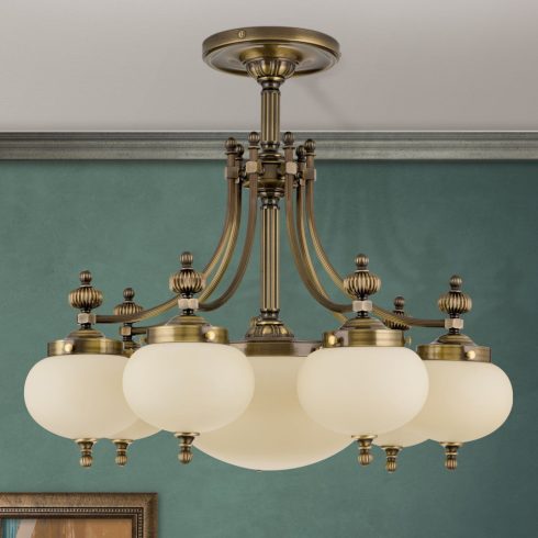 Orion Csillár OR 1321-7+1 Patina-328, 330 champ matt WIENER NOSTALGIE 206001