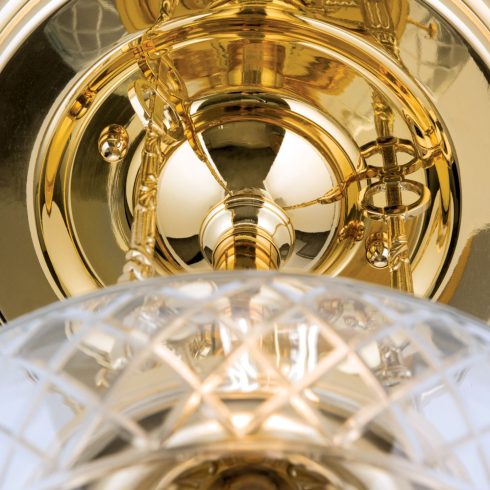 Orion Mennyezeti lámpa OR 7-144 gold-416 klar-Schliff BUDAPEST 209897