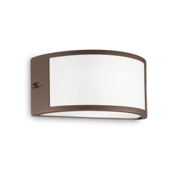 Ideal Lux Kültéri fali lámpa REX-1 AP1 COFFEE 213217