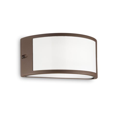 Ideal Lux Kültéri fali lámpa REX-1 AP1 COFFEE 213217