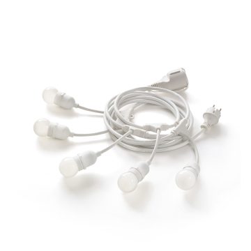 Ideal Lux Kültéri függeszték FIESTA SP5 BIANCO 218724