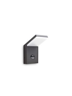   Ideal Lux Kültéri fali lámpa STYLE AP1 SENSOR ANTRACITE 221519