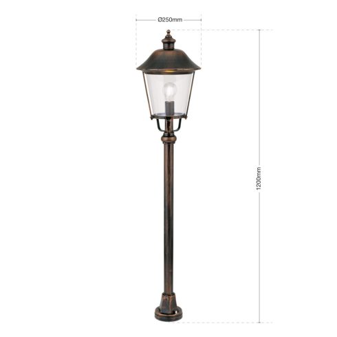 Orion Kültéri álló lámpa OR 11K-360.44 schw.-kupfer KENZO 222889