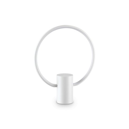 Ideal Lux Asztali lámpa CERCHIO TL BIANCO 224633