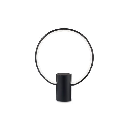 Ideal Lux Asztali lámpa CERCHIO TL NERO 224640