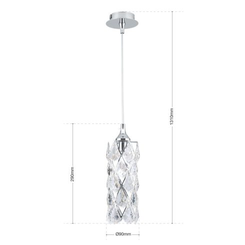 Orion Függeszték OR6-1549-1 chrom RITA 225637
