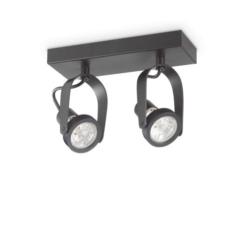 Ideal Lux Mennyezeti lámpa GLIM COMPACT PL2 NERO 229584