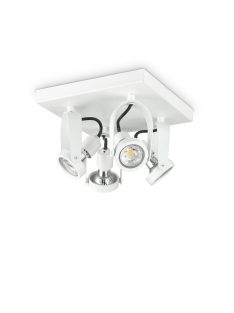   Ideal Lux Mennyezeti lámpa GLIM COMPACT PL4 SQUARE BIANCO 229614