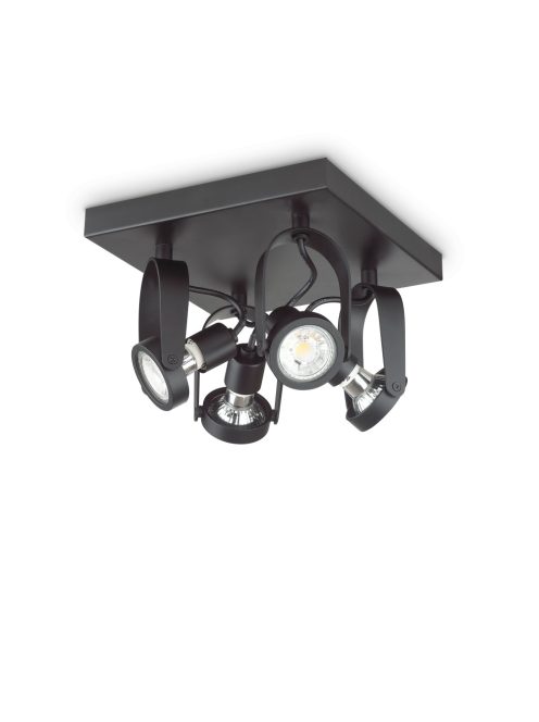 Ideal Lux Mennyezeti lámpa GLIM COMPACT PL4 SQUARE NERO 229621