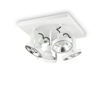 Ideal Lux Mennyezeti lámpa GLIM PL4 SQUARE BIANCO 229638