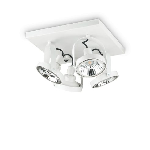 Ideal Lux Mennyezeti lámpa GLIM PL4 SQUARE BIANCO 229638