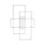Ideal Lux Mennyezeti lámpa FRAME-1 PL 230726