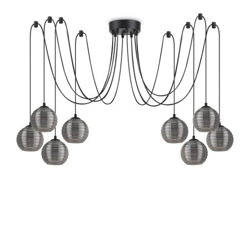 Ideal Lux Mennyezeti lámpa RIGA SP8 FUME' 241197