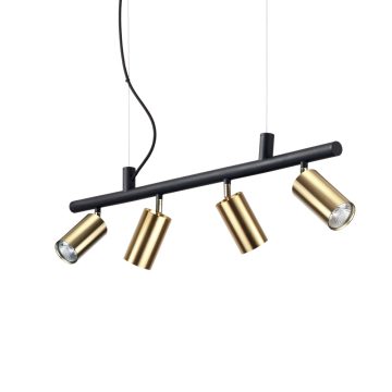 Ideal Lux Függeszték DYNAMITE SP4 OTTONE SATINATO 244624