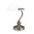 Orion Asztali lámpa OR 4-1165-1 Patina-opal BANKERSLAMP 245444