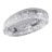   Orion Mennyezeti lámpa OR 2411-12-115x63 oval-chrom  RING 253357