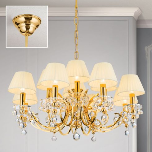 Orion Csillár OR 2144-8+4 gold-4469 champ KRISTALLDESIGN 254989