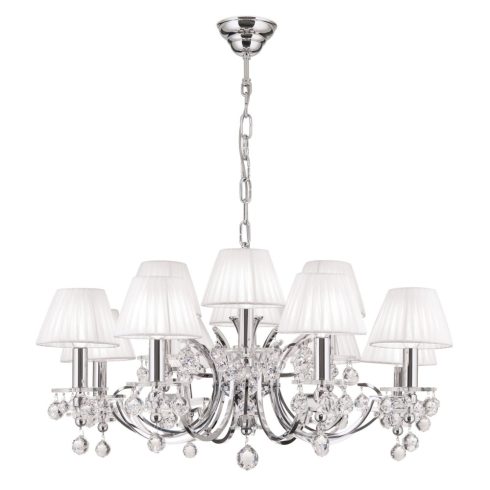 Orion Csillár OR 2144-8+4 chrom-4469 weiß KRISTALLDESIGN 255009