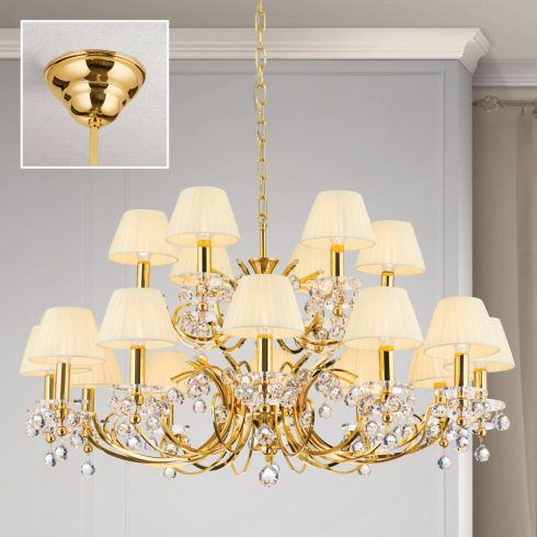 Orion Csillár OR 2144-12+6 gold-4469 champ KRISTALLDESIGN 255030